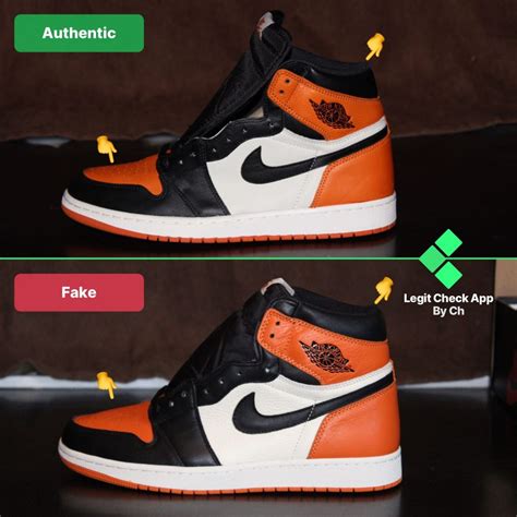 jordan 1 real vs fake.